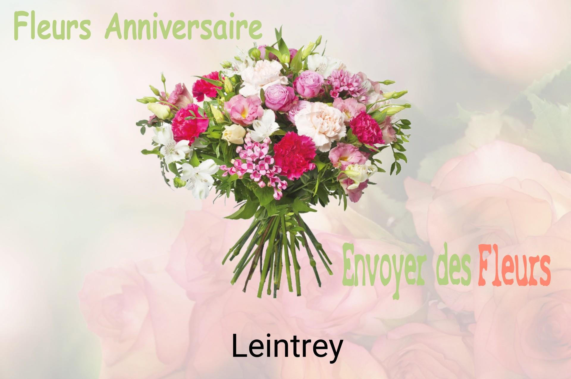 Bouquet de fleurs d’anniversaire livré à Leintrey